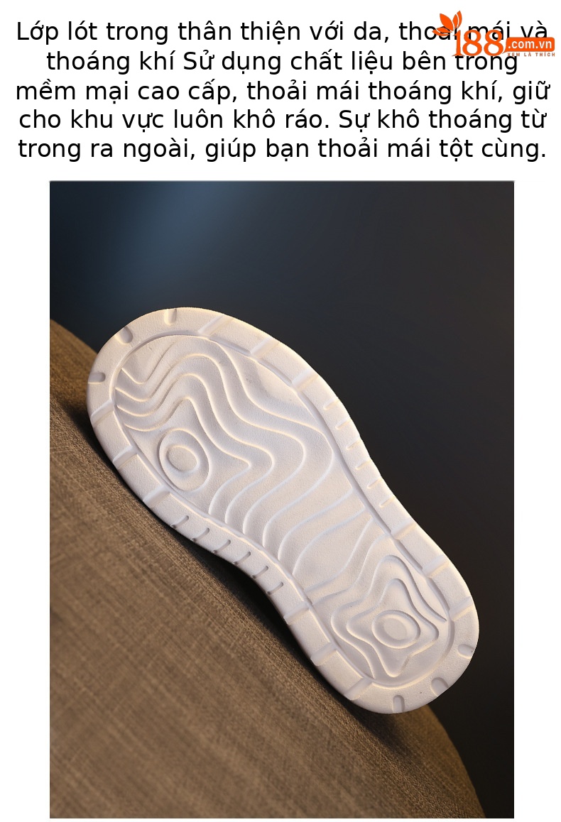Giày sneaker nữ đế dày tăng chiều cao, phối đá rhinestone, lưới thoáng khí — màu trắng chi tiết 9