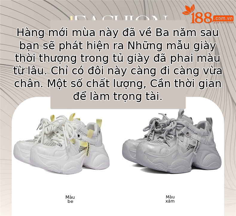 Giày sneaker nữ đế dày tăng chiều cao lưới thoáng khí mùa hè — 6158 Xám, 6158 Màu vàng chi tiết 1