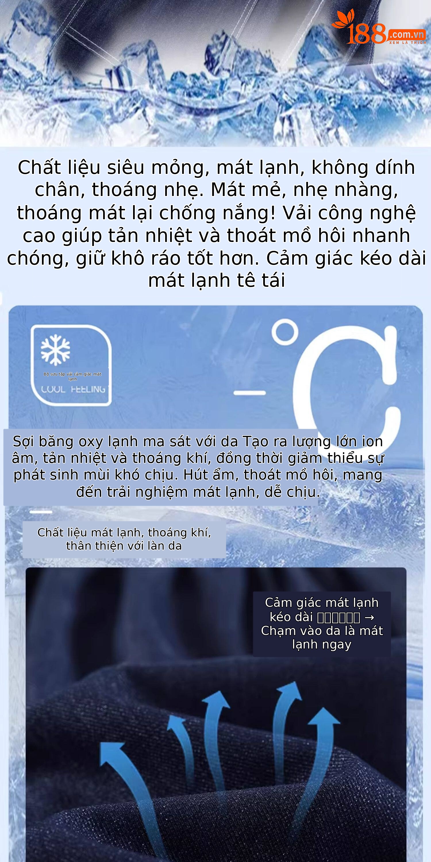Quần short jean nữ lưng cao ống rộng chất liệu tơ tằm mát mẻ — màu xanh nhạt chi tiết 4
