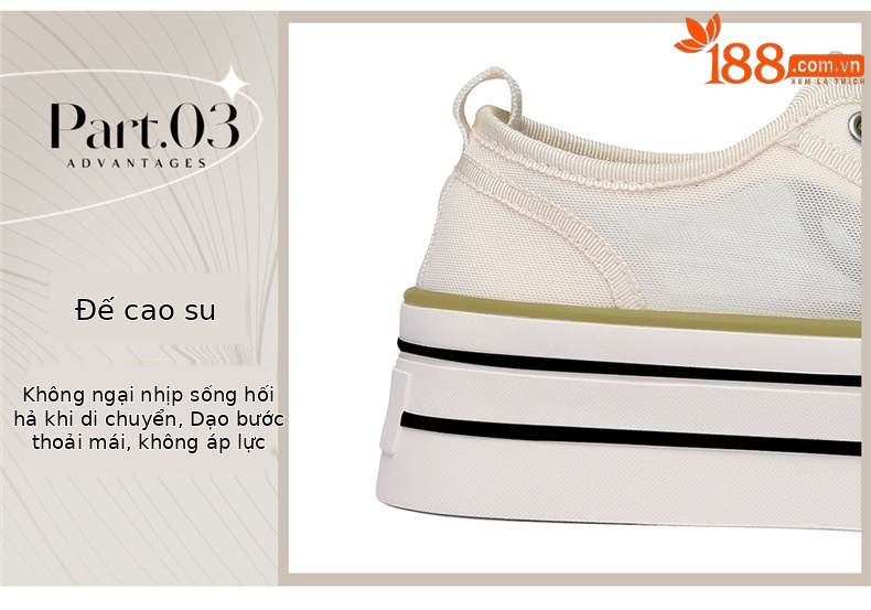 Giày sneaker nữ lưới thoáng khí đế dày mềm chống trượt mùa hè 2026 — 6157 Màu Xanh, 6157 mét xanh lá cây chi tiết 9
