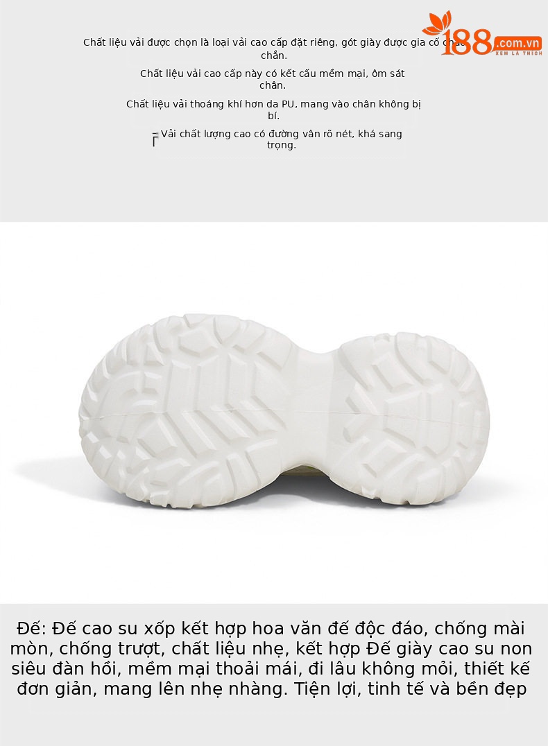 Sandal cao gót nữ hở mũi quai ngang đế dày, gót siêu cao 8 cm, phong cách trẻ trung — Trắng, Xám, Hồng chi tiết 7