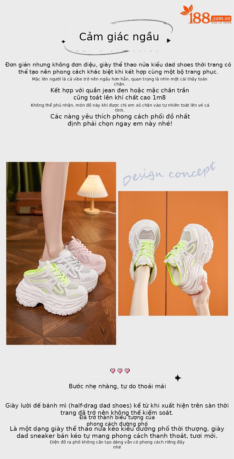 Sandal cao gót nữ hở mũi quai ngang đế dày, gót siêu cao 8 cm, phong cách trẻ trung — Trắng, Xám, Hồng chi tiết 4