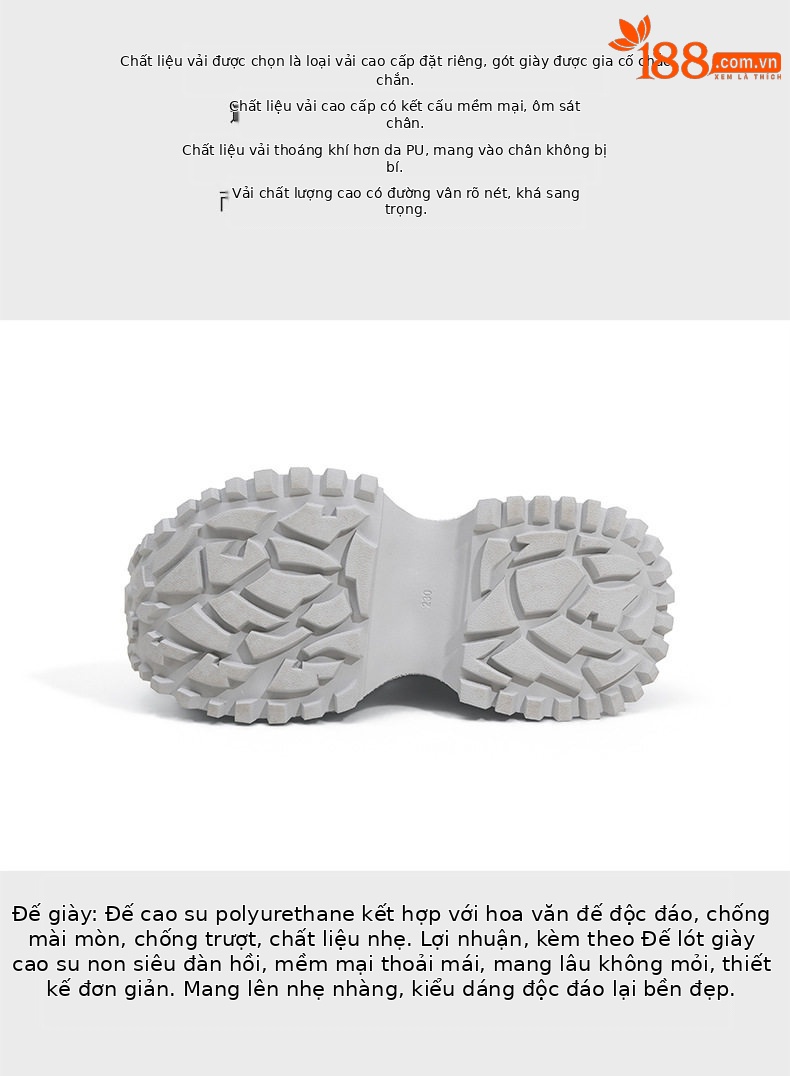 Sandal cao gót nữ hở mũi quai ngang đế dày, gót siêu cao 8 cm, phối đá lấp lánh — Đen, Bạc, Trắng chi tiết 7