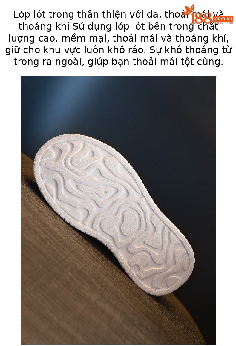 Dép nữ đế dày tăng chiều cao mũi trùm đính đá phong cách casual — màu đen, màu trắng, màu vàng chi tiết 8