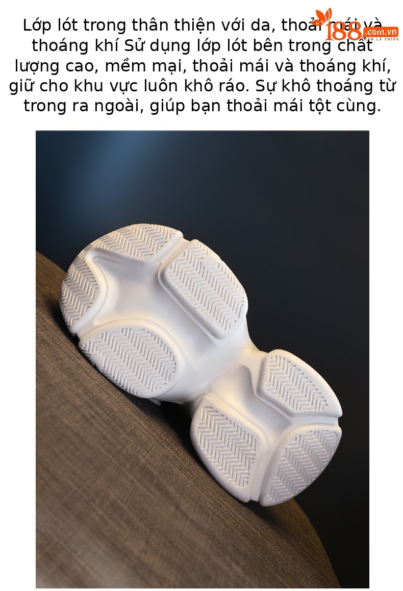Giày sneaker nữ đế dày chunky lưới thoáng khí tăng chiều cao — màu sắc chi tiết 8