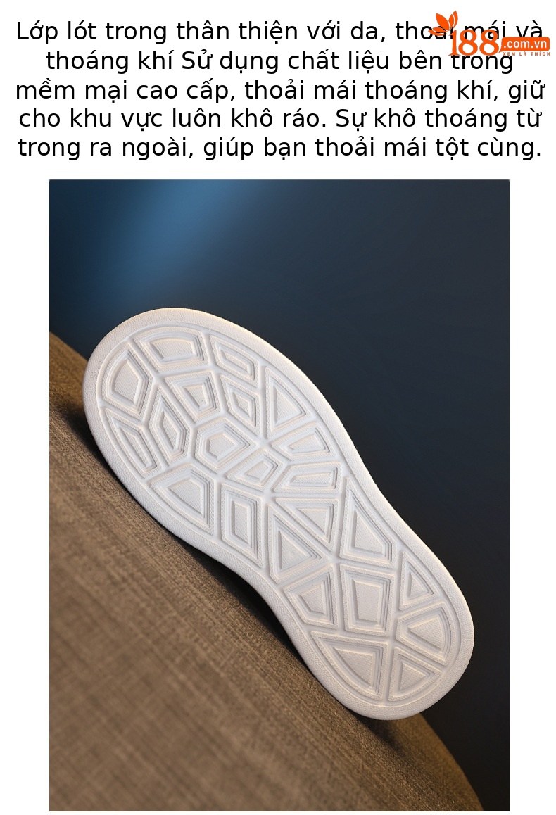 Giày sneaker nữ đế dày lưới thoáng, phối đá rhinestone, tăng chiều cao — màu trắng chi tiết 9