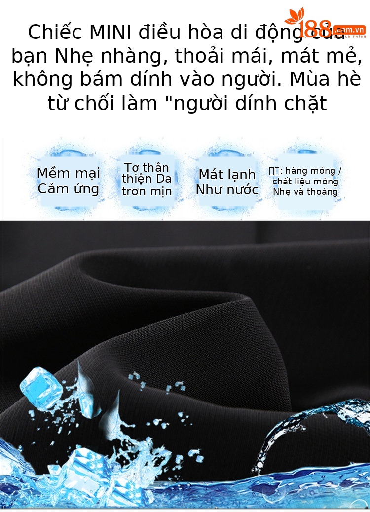 Quần culottes nữ ống rộng cạp cao chất liệu lụa băng mỏng mùa hè — Màu đen thông thường chi tiết 12