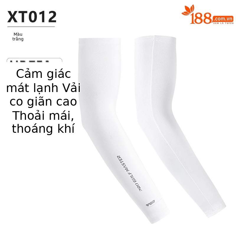 Tay áo golf nam chống nắng PGM chất liệu sợi mát mẻ, thoáng khí, dùng cho đi xe đạp ngoài trời — XT012 - Tay áo golf nam chất liệu sợi mát