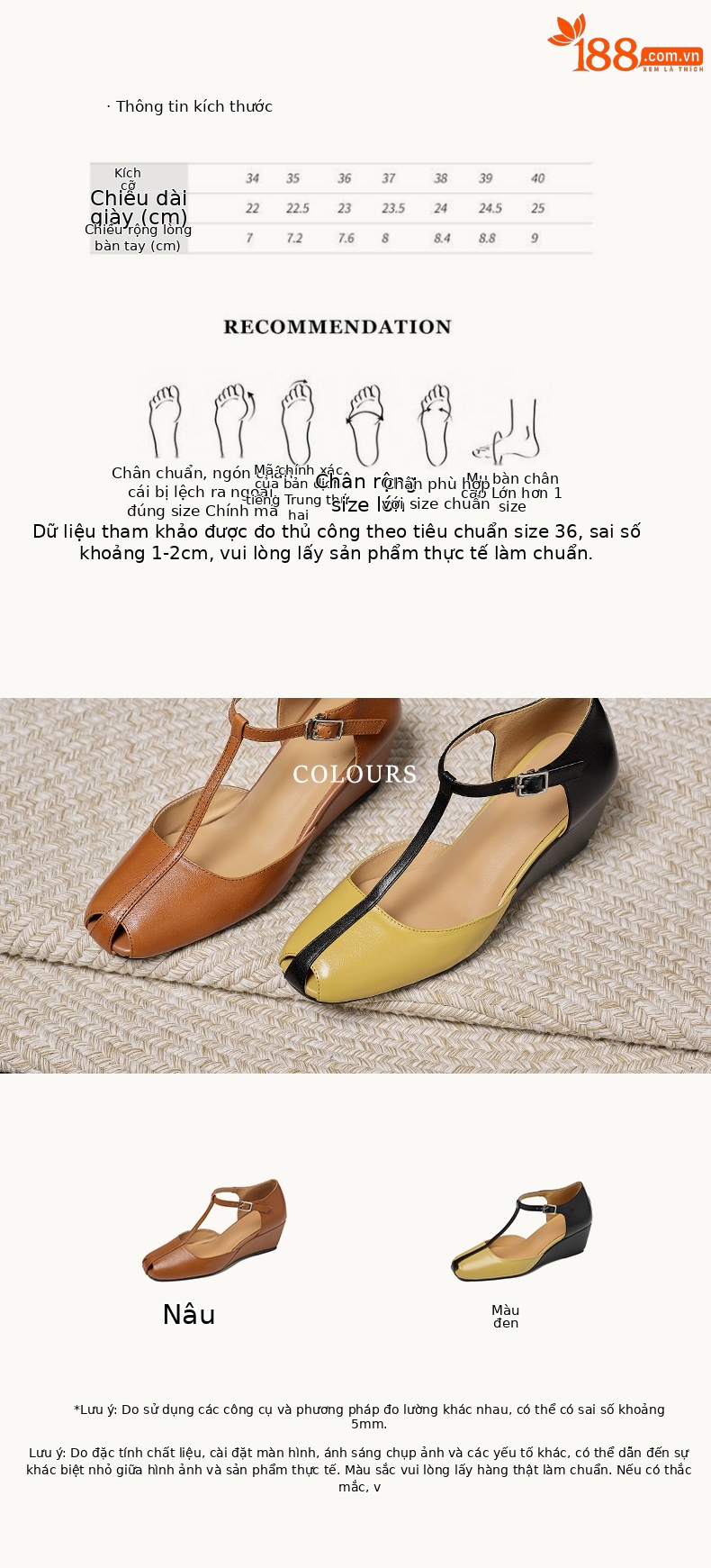 Sandal nữ cao gót phong cách Pháp cổ điển, quai chữ T, gót xuồng, mũi hở — màu nâu chi tiết 5
