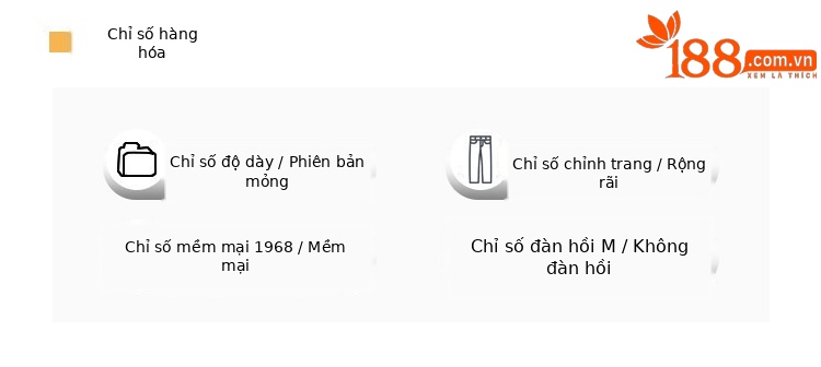 Quần tây nữ vải lanh cạp cao ống rộng mùa hè — Xanh lông mòng đen chi tiết 1