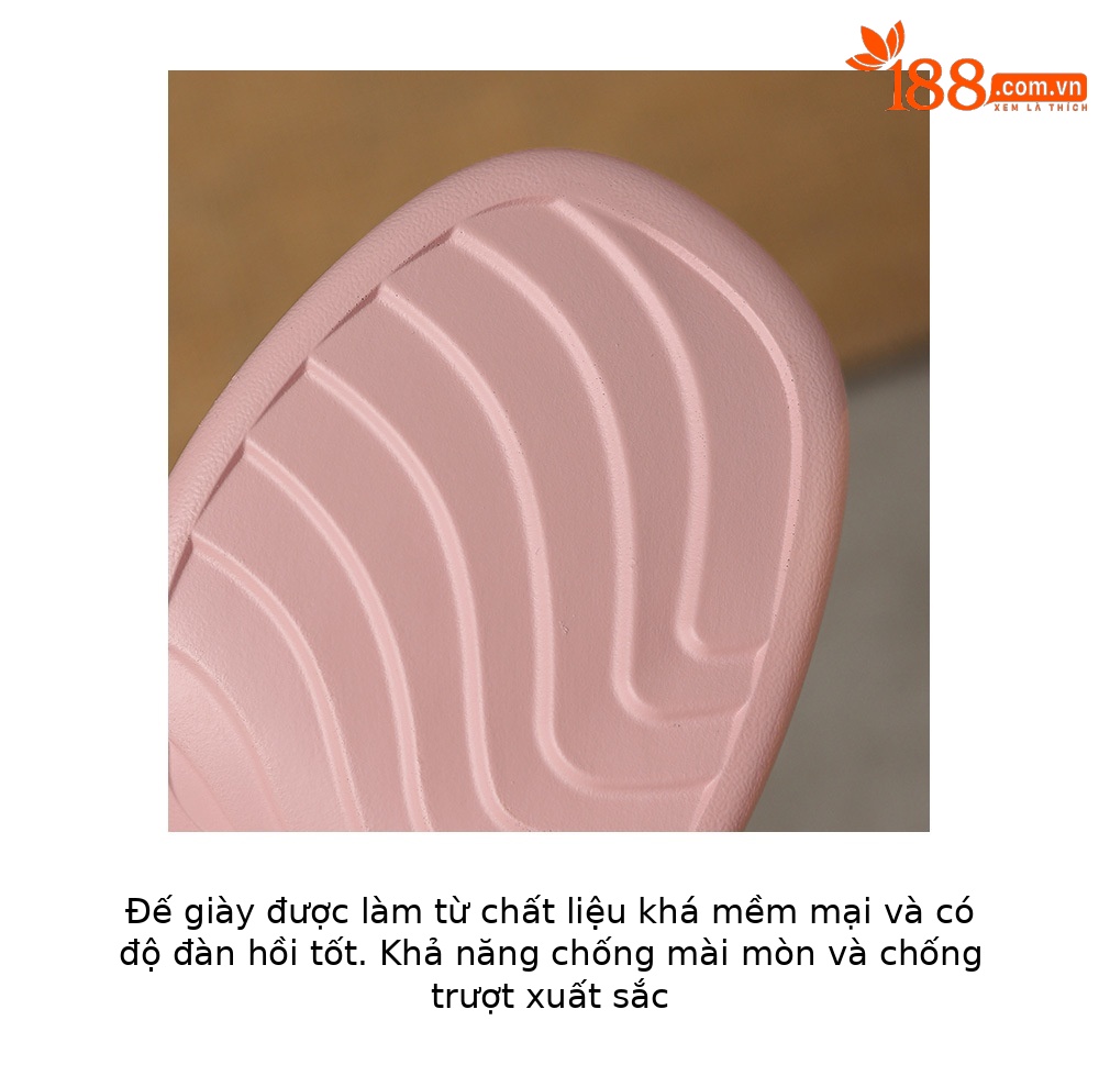 Sandal cao gót nữ hở mũi đế platform nơ bướm, gót siêu cao 12 cm — Hồng nhạt, màu trắng ngà chi tiết 7