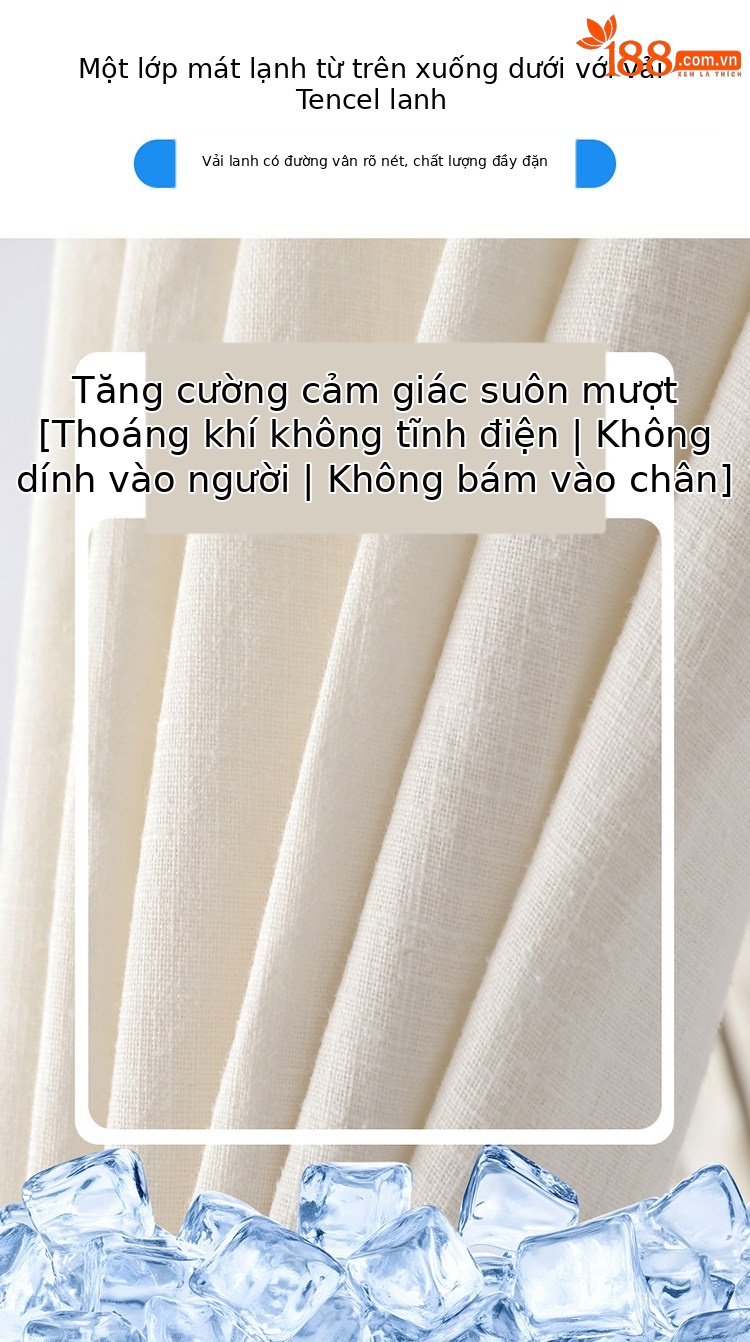 Quần culottes nữ ống rộng eo cao chất liệu ren đính cườm — Màu ảnh chi tiết 23