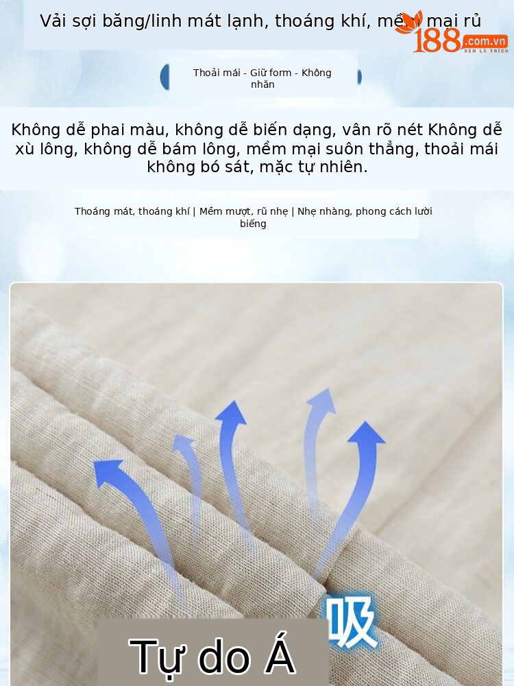 Quần tây nữ ống đứng cạp cao suông rủ chất liệu bông băng mát mẻ — Trắng Extended