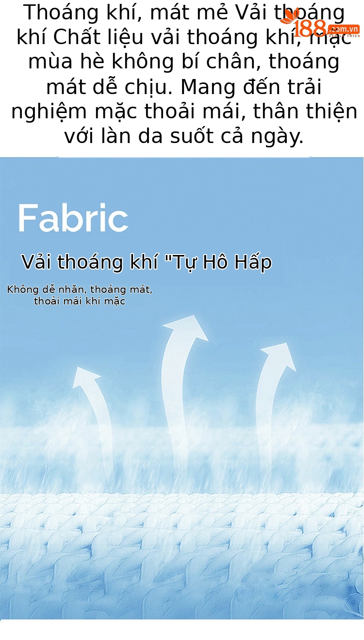 Quần tây nữ ống đứng cạp cao suông rủ chất liệu bông băng mát mẻ — Trắng Extended chi tiết 18