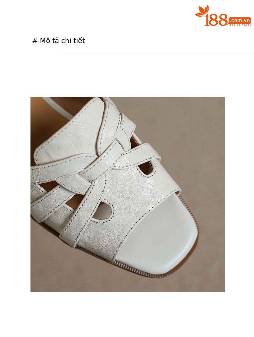Sandal nữ hở mũi da cừu gót thô phong cách La Mã quai chữ T — đen chi tiết 16