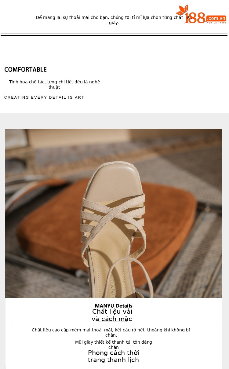Sandal cao gót nữ hở mũi đế xuồng bọc dây thừng gót 9 cm — màu đen chi tiết 3