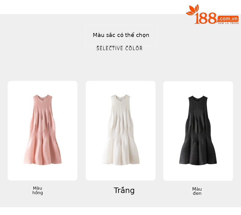 Đầm maxi nữ phong cách Pháp cổ V không tay, thiết kế xếp ly đen, form ôm nhẹ tôn dáng — màu đen chi tiết 2