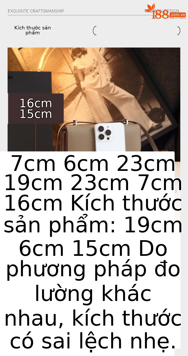 Túi da nữ dáng vuông nhỏ đeo chéo kiểu tiếp viên hàng không — Cộng với kích thước đen, Kích thước lớn Elephant Ash, Màu tím hướng dương lớn, Cộng với kích thước màu hồng chi tiết 3