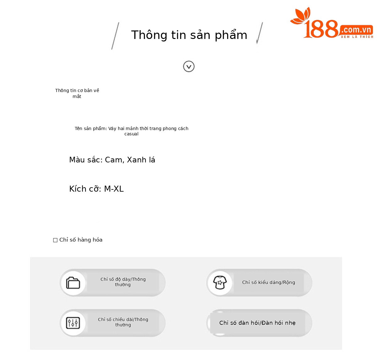 Bộ váy hai mảnh gồm áo thun dệt kim in họa tiết và chân váy xòe, phong cách trẻ trung mùa hè 2026 — màu sắc, xanh lá cây chi tiết 11
