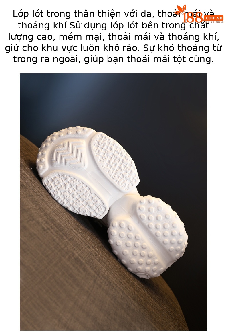 Dép sandal nữ đế dày tăng chiều cao phong cách thể thao mùa hè — màu trắng, bạc chi tiết 9