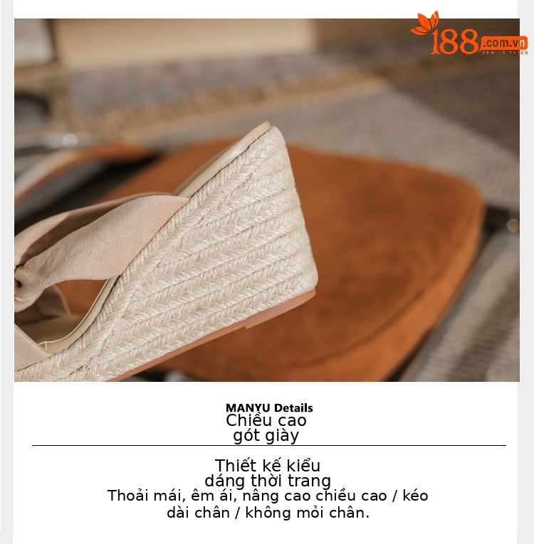 Sandal cao gót nữ hở mũi đế xuồng gót 9 cm — màu đen chi tiết 5