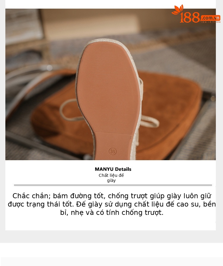 Sandal cao gót nữ hở mũi đế xuồng gót cao 9 cm — màu đen chi tiết 6
