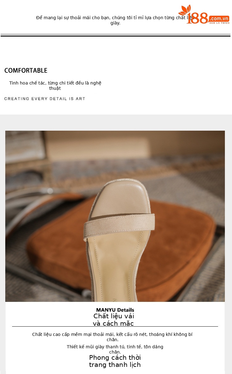 Sandal cao gót nữ hở mũi đế xuồng gót cao 9 cm — màu đen chi tiết 3