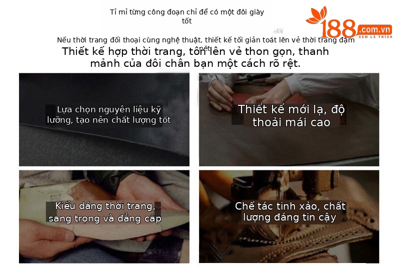 Sandal nữ quai chữ V bọc mũi da bò thật đế dày chống trượt — màu be chi tiết 16