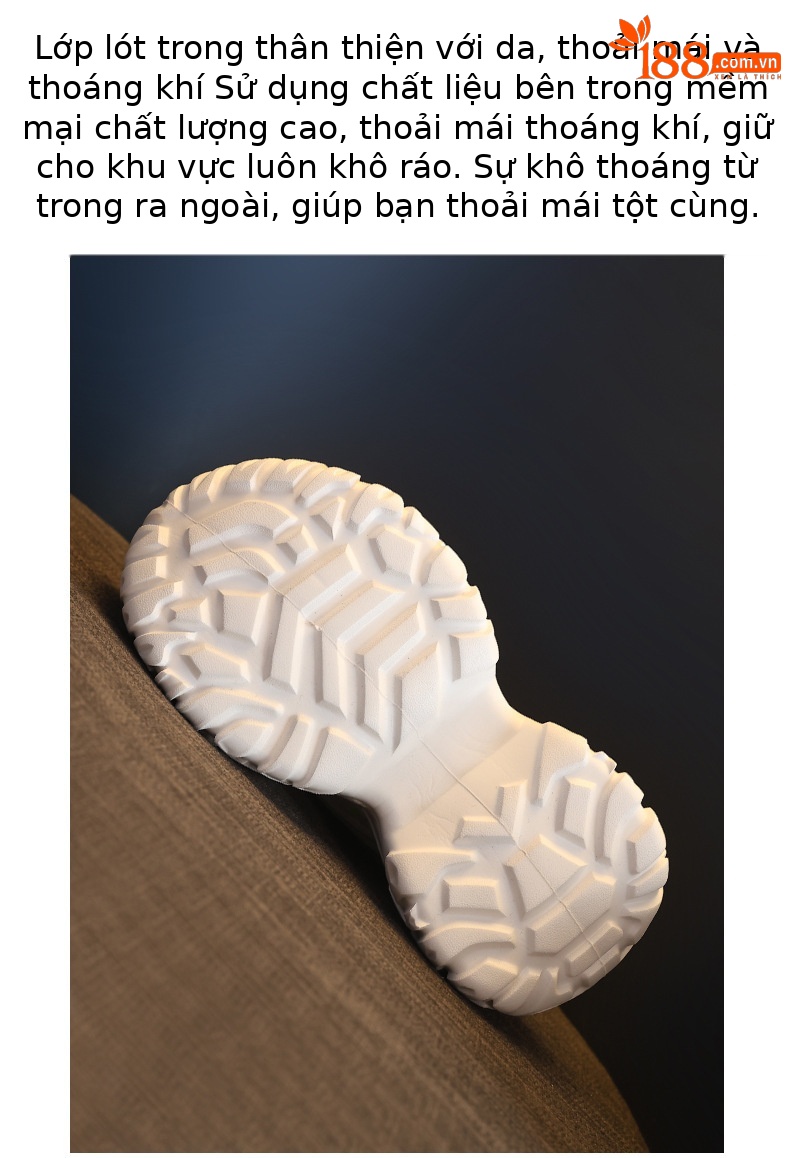 Giày sneaker nữ chunky đế dày lưới thoáng khí tăng chiều cao — màu tím chi tiết 9