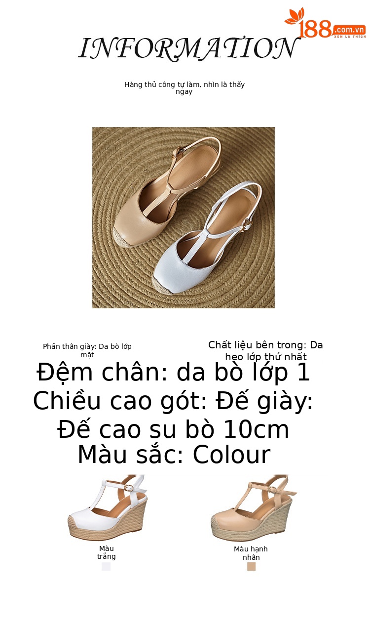 Sandal cao gót nữ mũi nhọn quai chữ T đế xuồng gót 9 cm — màu trắng, màu mơ chi tiết 2