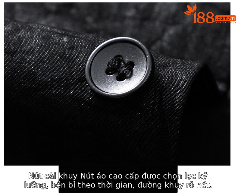 Bộ hai mảnh mùa hè tay bảy phần chất lụa tơ tằm họa tiết rùa vân hương — Da đen 2686 chi tiết 20