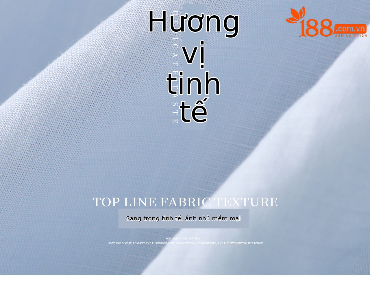 Bộ áo sơ mi và chân váy hai mảnh nữ chất liệu tơ sen phối eo — xanh lam chi tiết 6