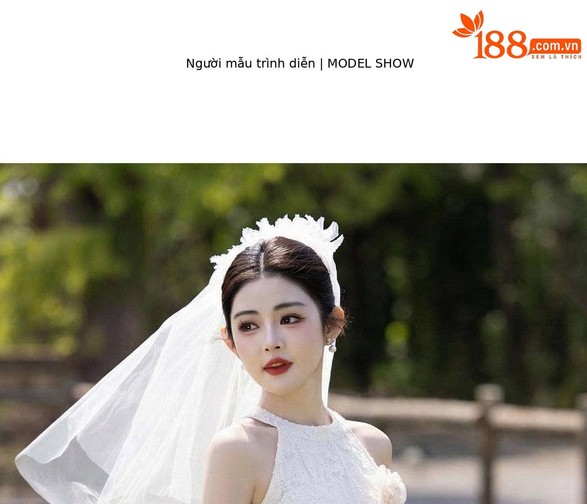 Đầm trắng dáng suông midi cổ yếm tay không – váy cưới đơn giản đi đăng ký kết hôn mùa hè — Trắng chi tiết 7