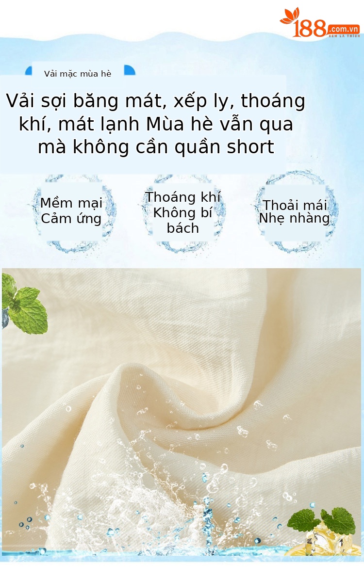 Quần ống rộng nữ cạp cao kiểu Pháp dáng suông rộng — màu đen chi tiết 2