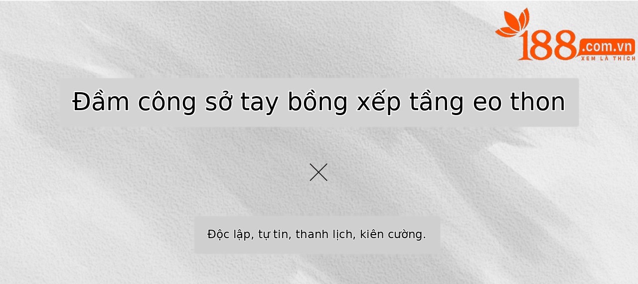 Đầm maxi nữ thắt eo chất liệu chiffon phối lá sen xếp ly — màu đen chi tiết 1