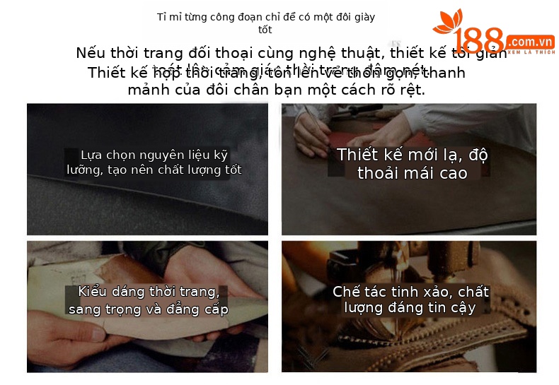 Sandal nữ da bò mũi kín đế dày phong cách La Mã — màu be chi tiết 16