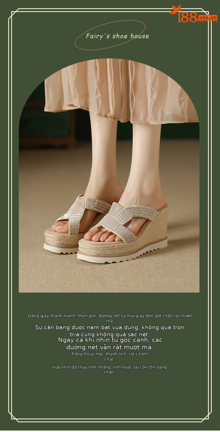 Sandal cao gót nữ hở mũi gót xuồng 10cm đính đá — màu hồng, màu mơ chi tiết 1
