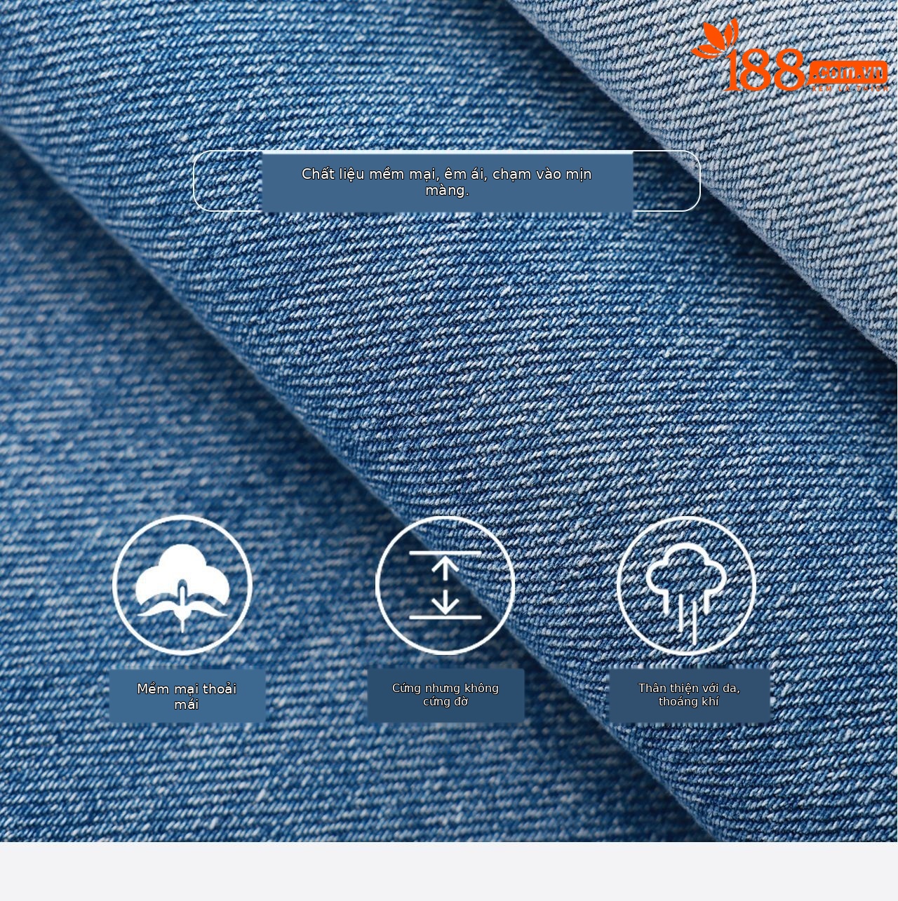 Quần jean nữ ống loe vải cotton wash lạnh co giãn 4 chiều phiên bản mỏng mùa hè — xanh lam chi tiết 12