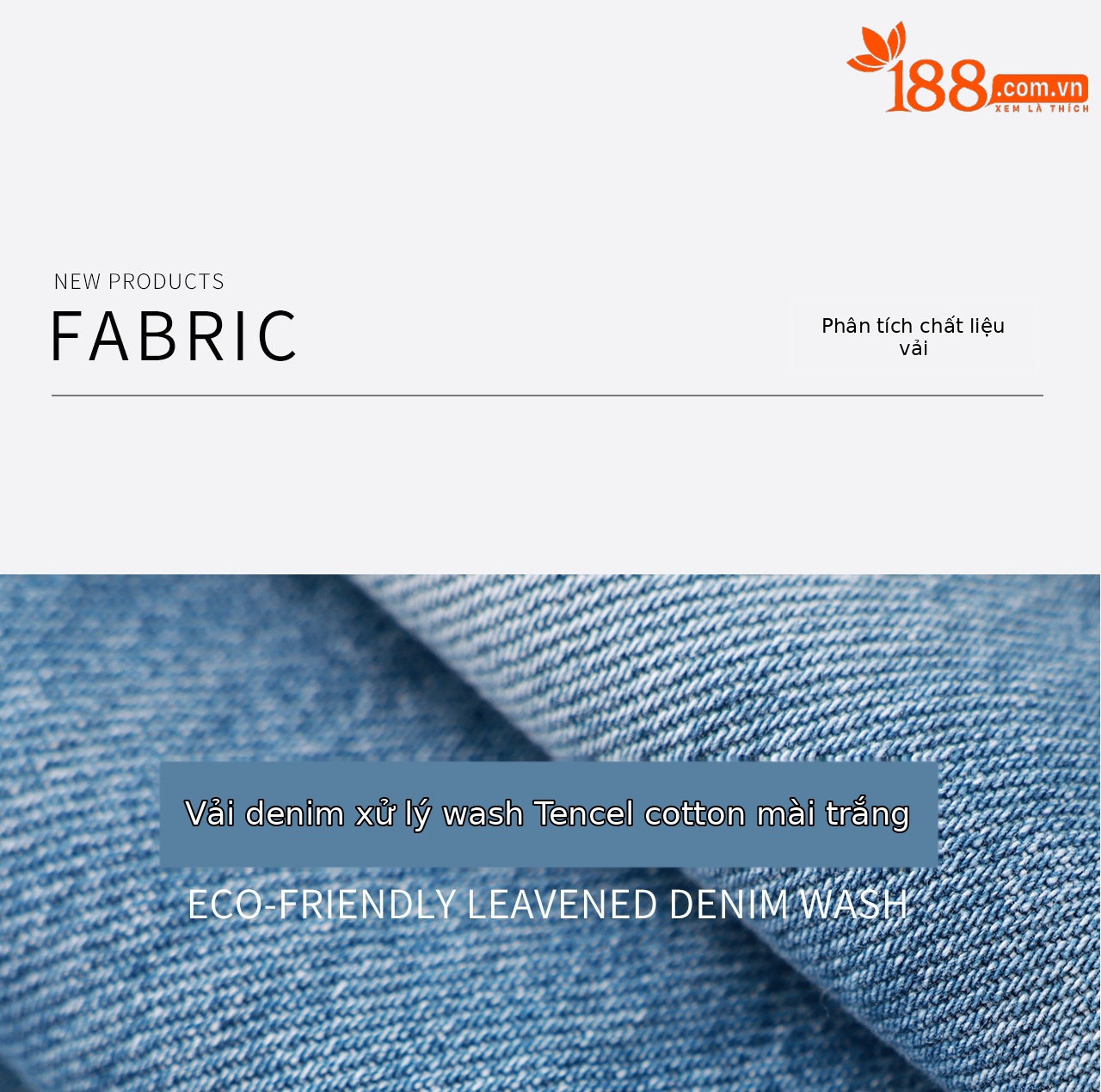 Quần jean ống rộng vải Tencel cotton phong cách retro, dáng suông rũ nhẹ mùa hè — xanh lam chi tiết 11