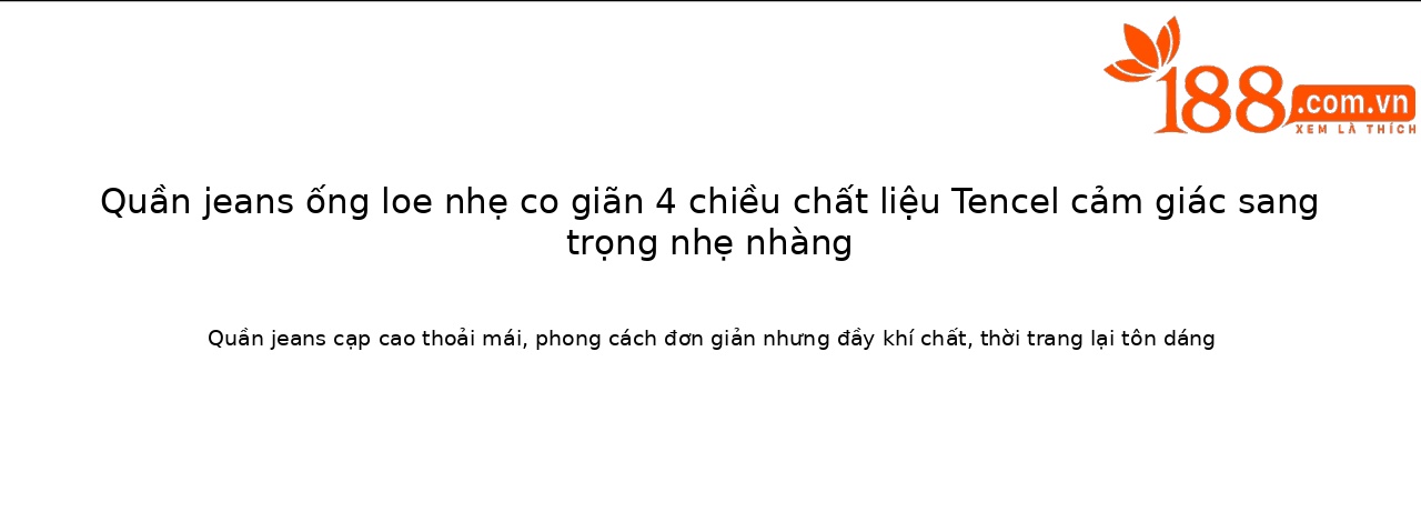 Quần jean nam ống rộng nhuộm mực, đính sequin kim cương, co giãn bốn chiều — xanh lam chi tiết 1