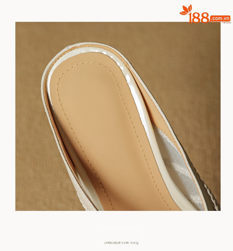 Sandal cao gót nữ mũi nhọn quai chéo gót 5 cm phong cách Hàn Quốc — đen chi tiết 17