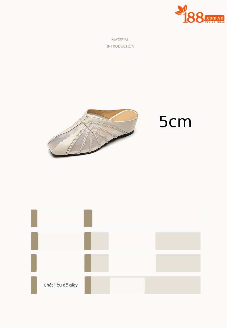 Sandal cao gót nữ mũi nhọn quai chéo gót 5 cm phong cách Hàn Quốc — đen chi tiết 4