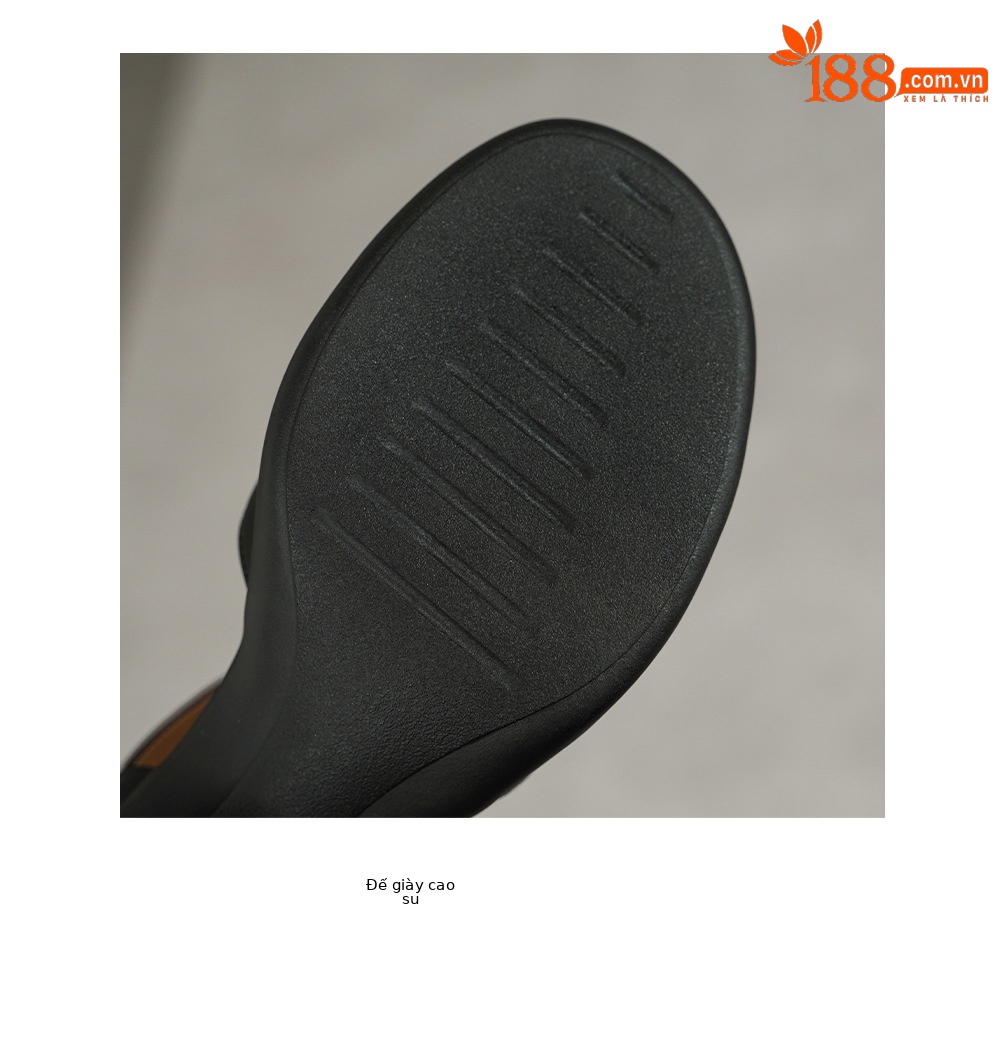Sandal cao gót nữ mũi nhọn quai ngang khóa T, gót 5 cm, da bò thật — đen chi tiết 23