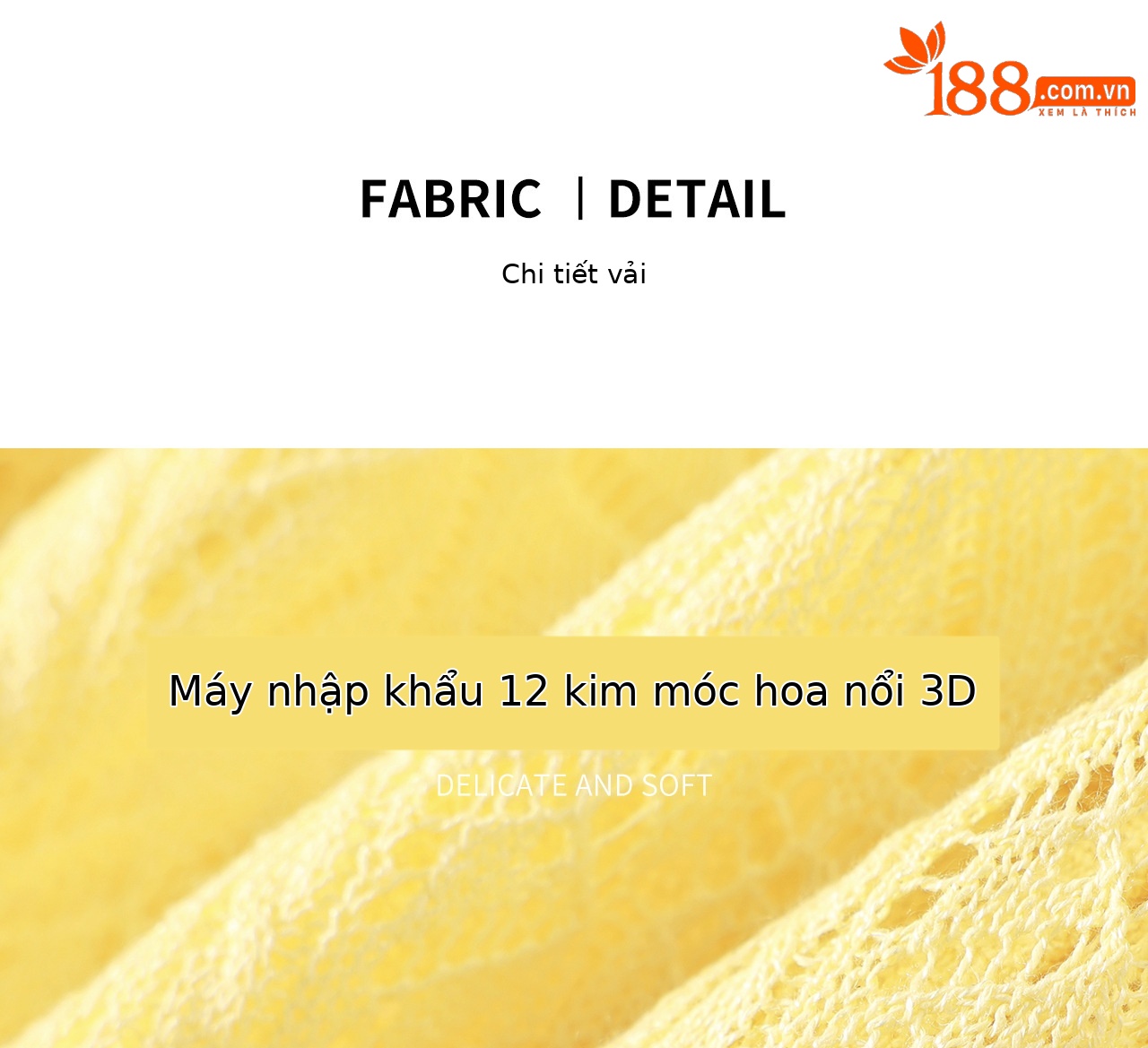 Áo cardigan cổ tròn họa tiết hoa móc nổi thiết kế mỏng nhẹ — màu trắng chi tiết 6