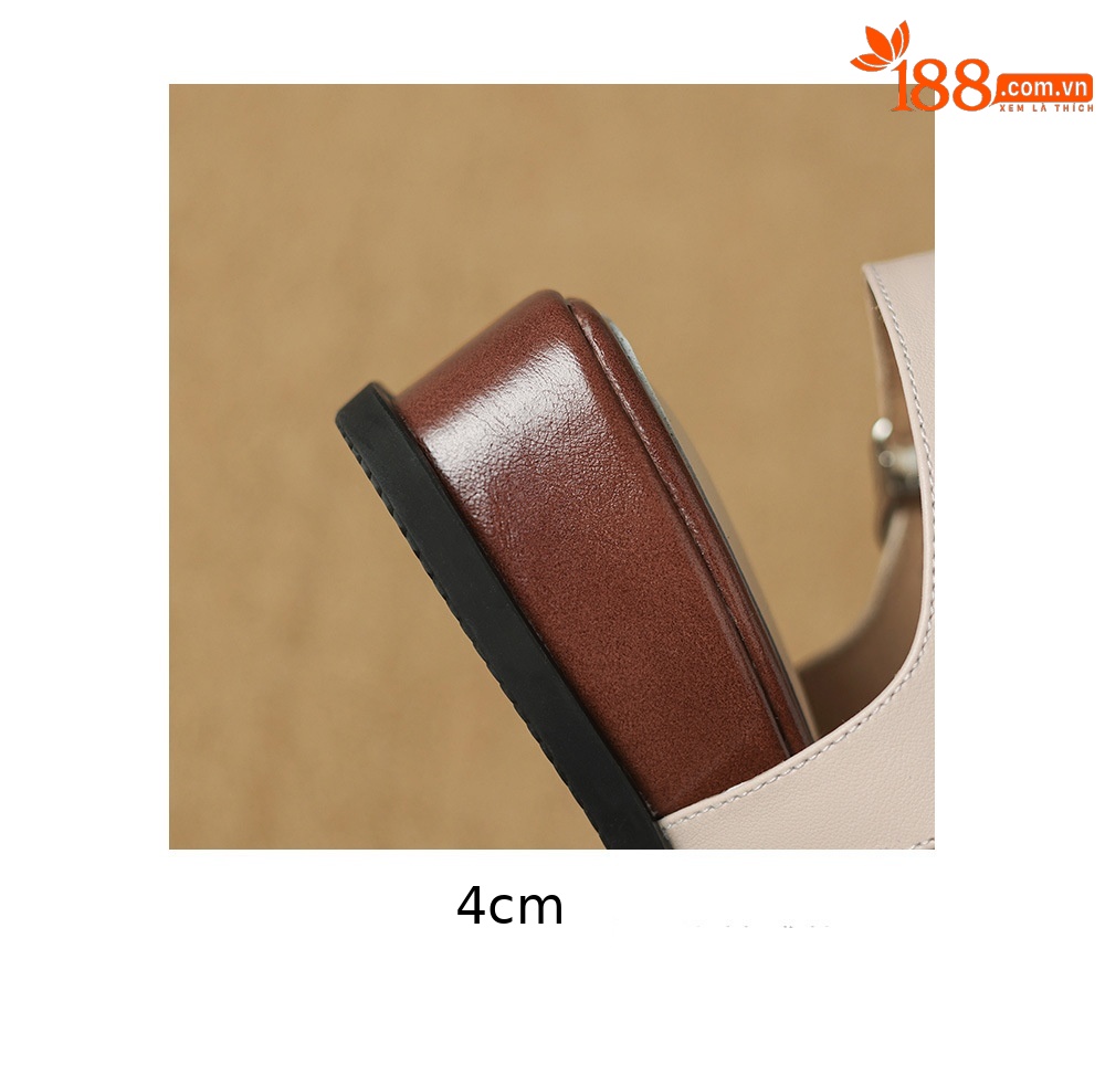Sandal xỏ ngón nữ đế bệt phong cách nghỉ dưỡng — màu vàng chi tiết 14