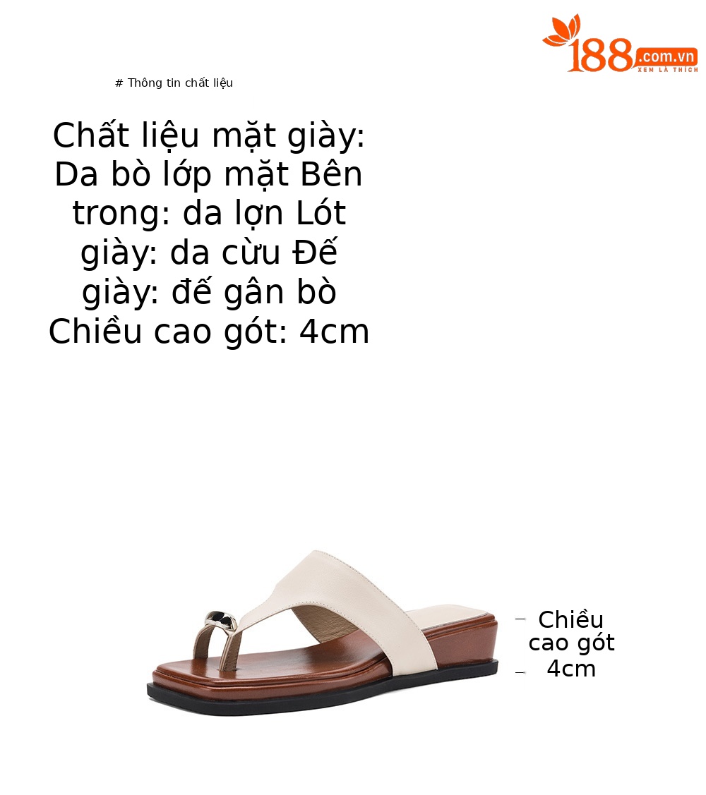 Dép xỏ ngón nữ đế bệt phong cách đơn giản, đi biển mùa hè — màu vàng chi tiết 3