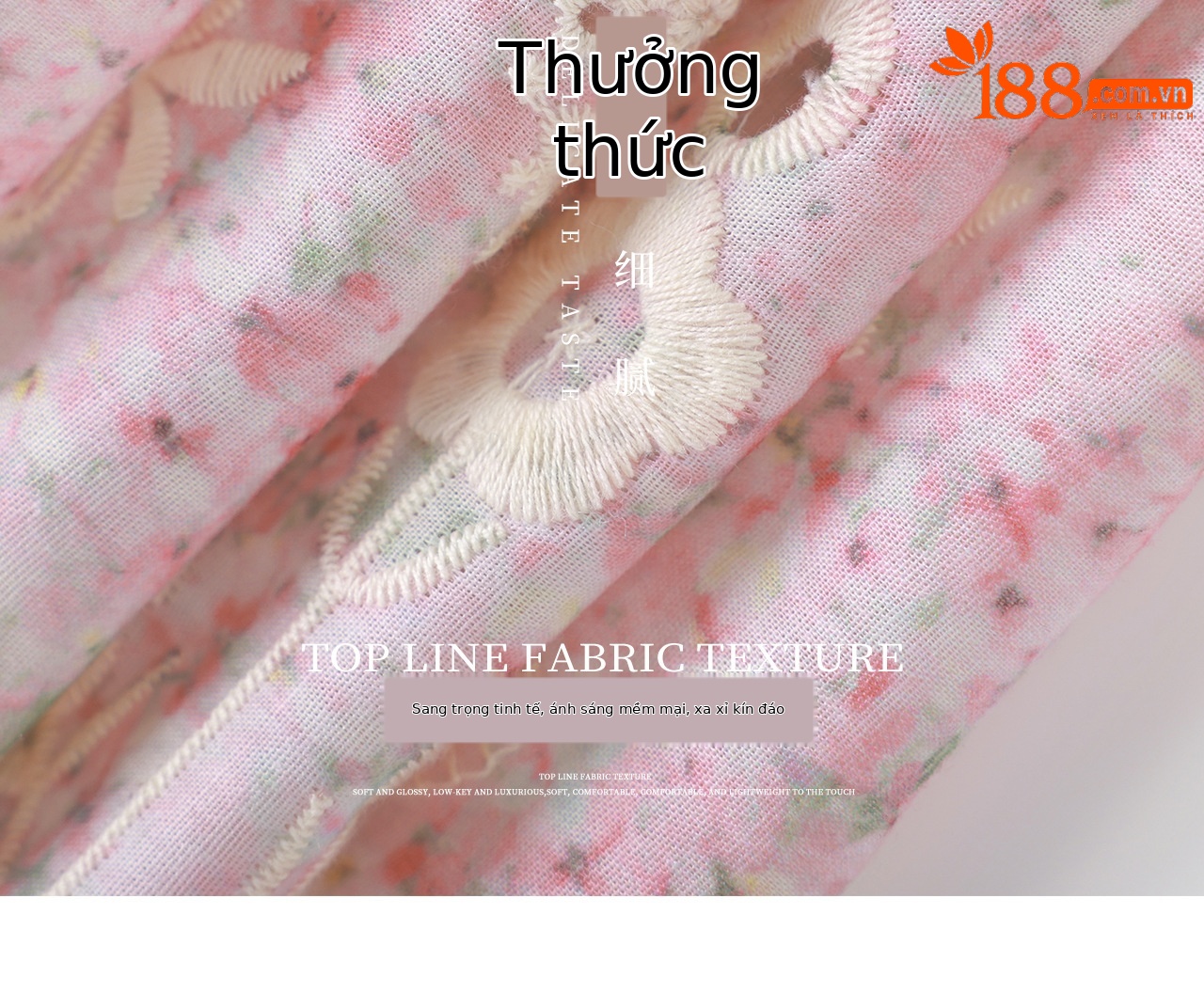 Đầm suông nữ midi phong cách Pháp thêu hoa in họa tiết — xanh lam chi tiết 6