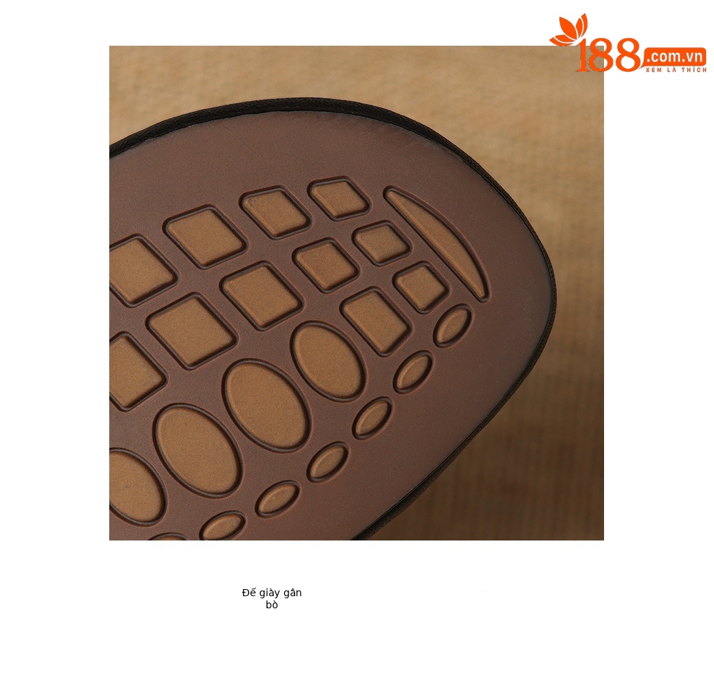Sandal nữ mũi bít da dê quai ngang gót thấp — đen chi tiết 23