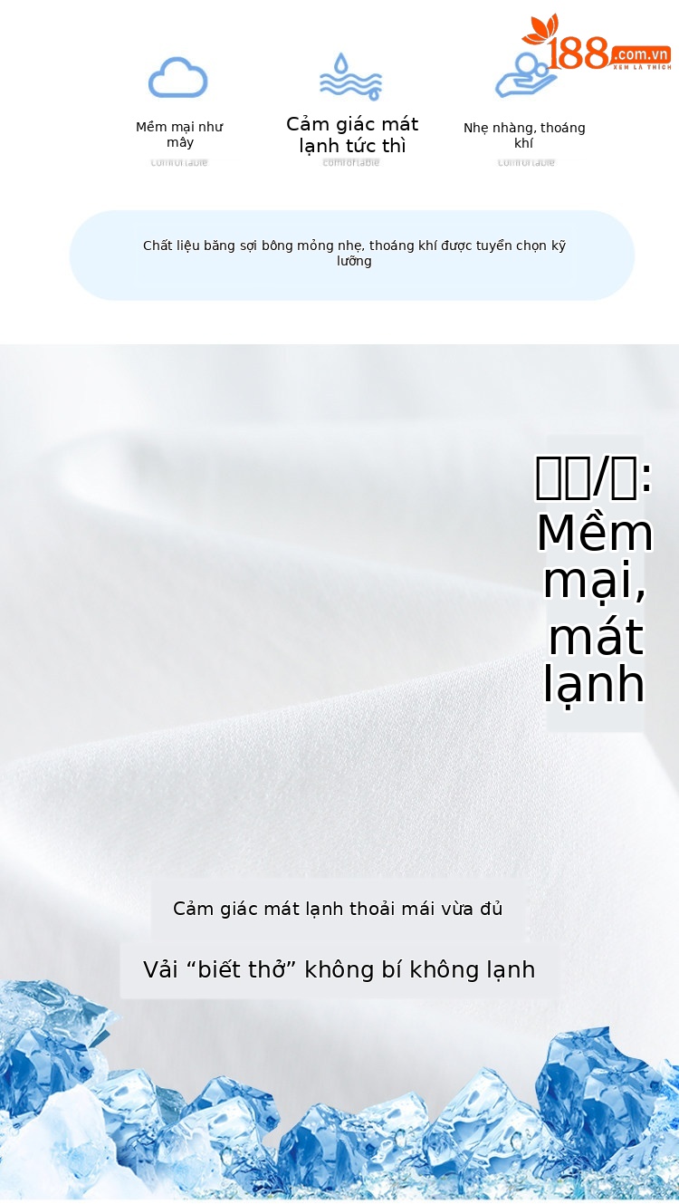 Quần culottes nữ ống rộng cạp cao chất liệu lụa mỏng mùa hè — Trắng thường xuyên chi tiết 3