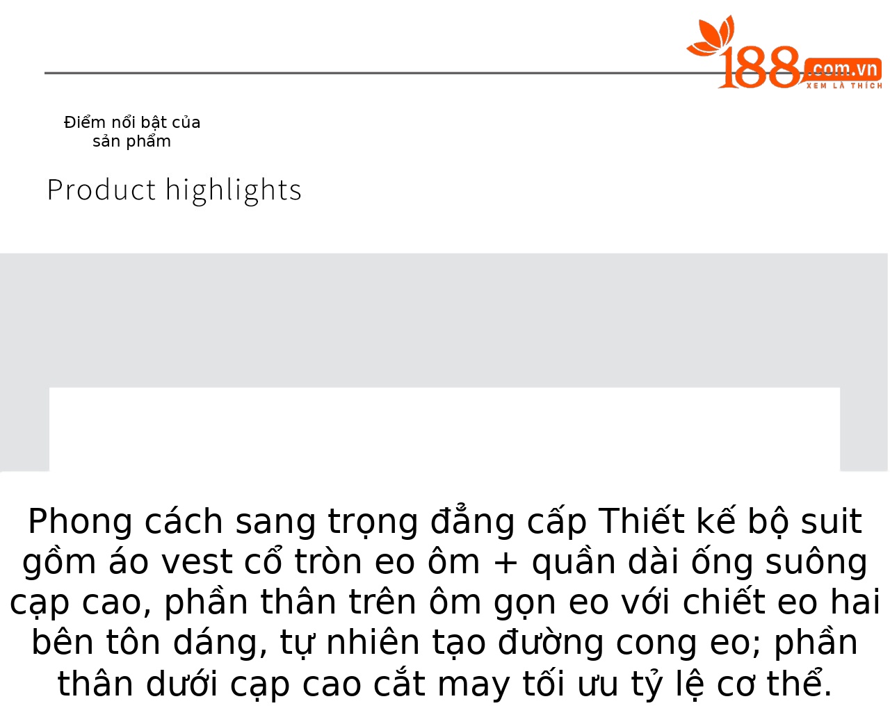 Bộ áo gile thêu sequin kết hợp quần lụa mơ mùa hè nữ — màu mơ chi tiết 8